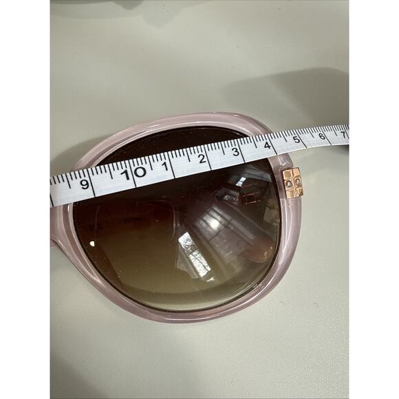 Vintage Kenneth Jay Lane KJL-41238 Blush Retro Sunglasses Jackie O Pink Bling main image 13
